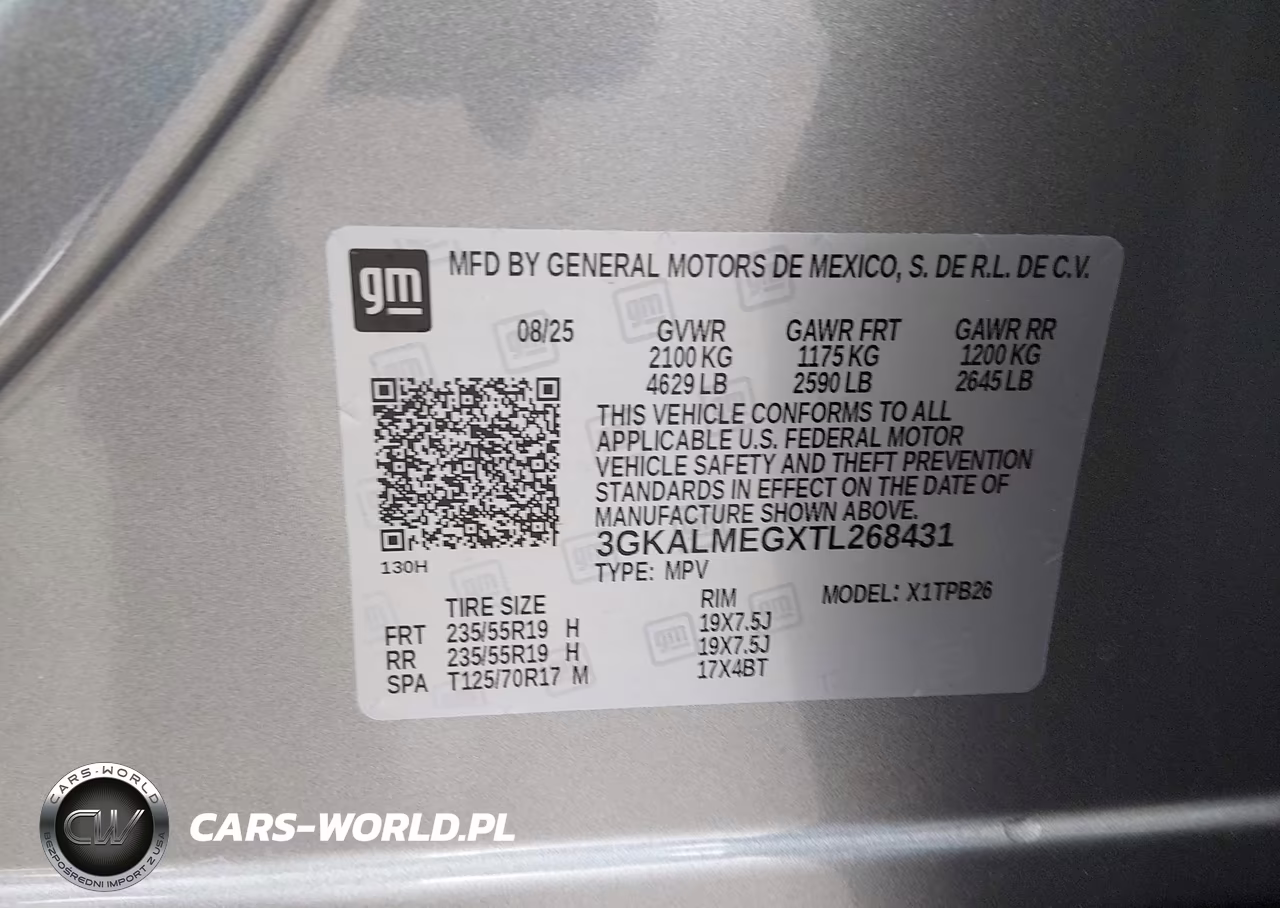 2026 GMC Terrain Fwd Elevation VIN:3GKALMEGXTL268431 - 9