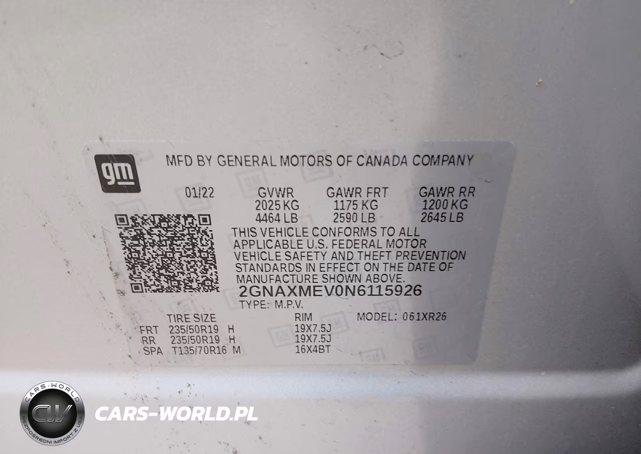 2022 Chevrolet Equinox Fwd Rs VIN:2GNAXMEV0N6115926 - 8