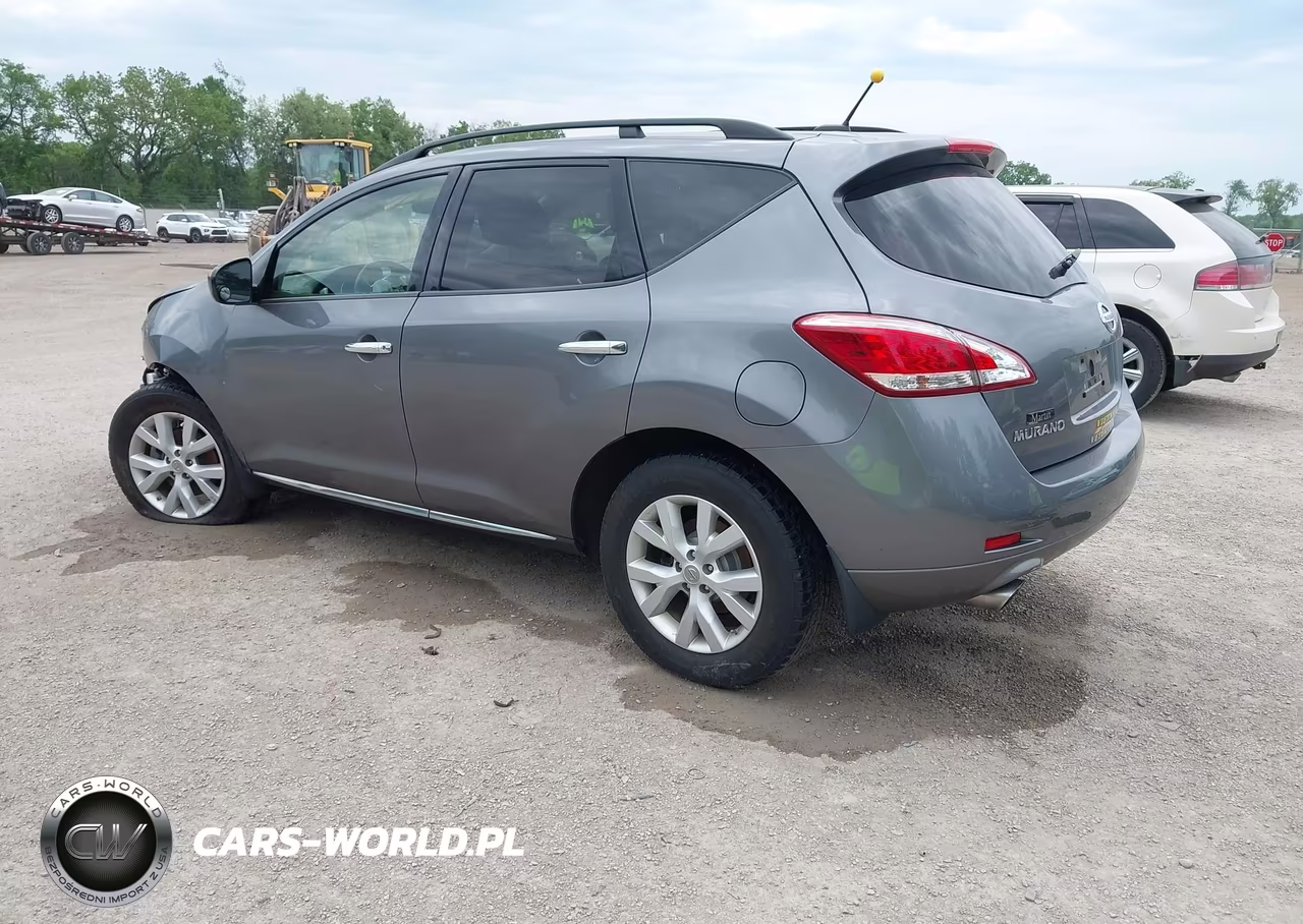 2013 Nissan Murano Sl VIN:JN8AZ1MW5DW319612 - 3