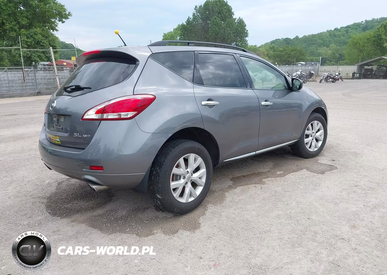 2013 Nissan Murano Sl VIN:JN8AZ1MW5DW319612 - 4