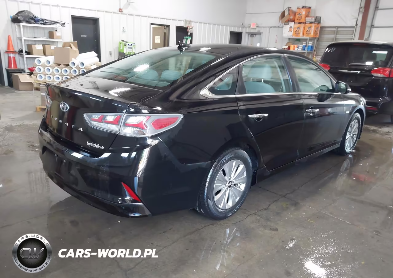 2018 Hyundai Sonata Hybrid Se VIN:KMHE24L36JA083745 - 4