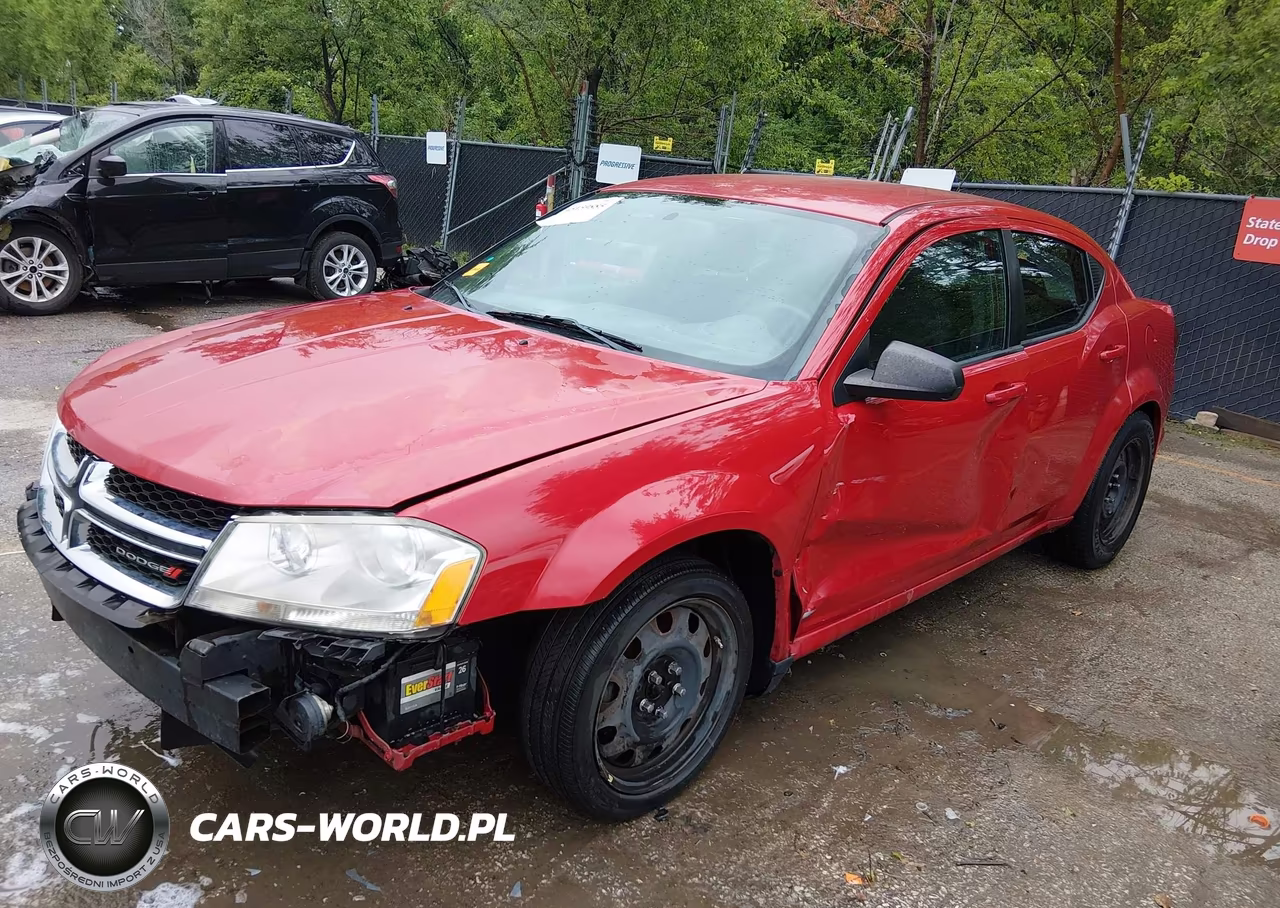 2014 Dodge Avenger Se VIN:1C3CDZAB3EN147594 - 2