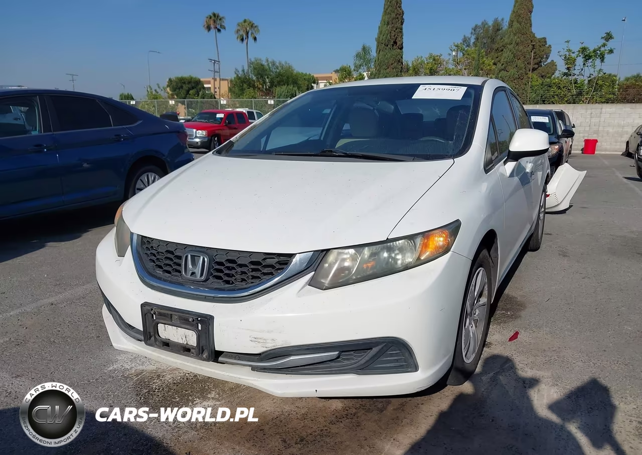 2014 Honda Civic Lx VIN:19XFB2F51EE205828 - 2