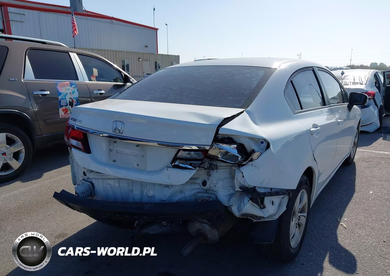 2014 Honda Civic Lx VIN:19XFB2F51EE205828 - 4