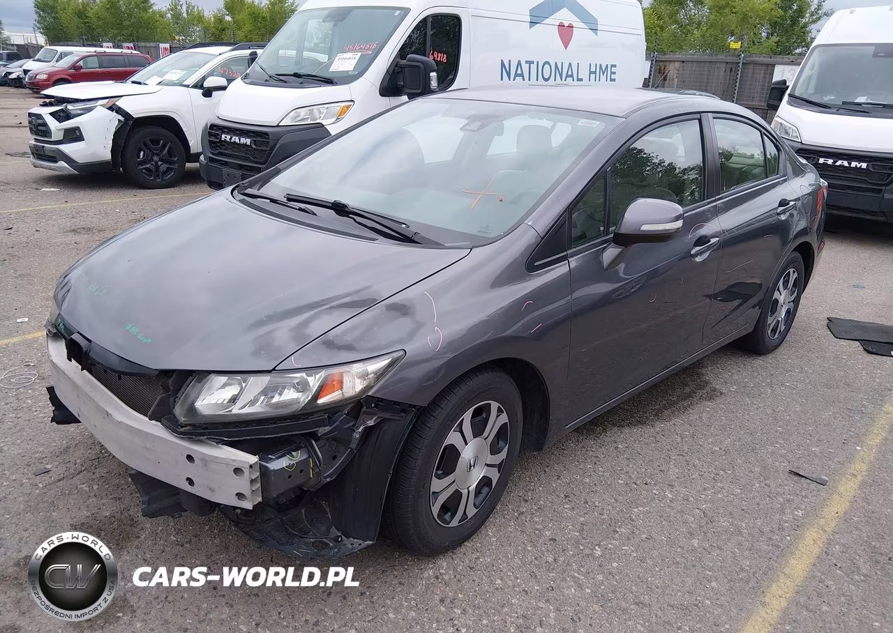 2013 Honda Civic Hybrid VIN:19XFB4F32DE202140 - 2