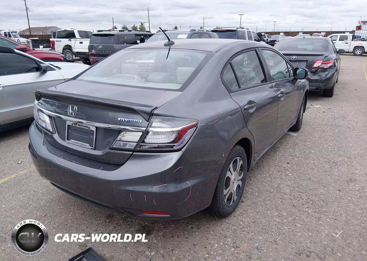 2013 Honda Civic Hybrid VIN:19XFB4F32DE202140 - 4
