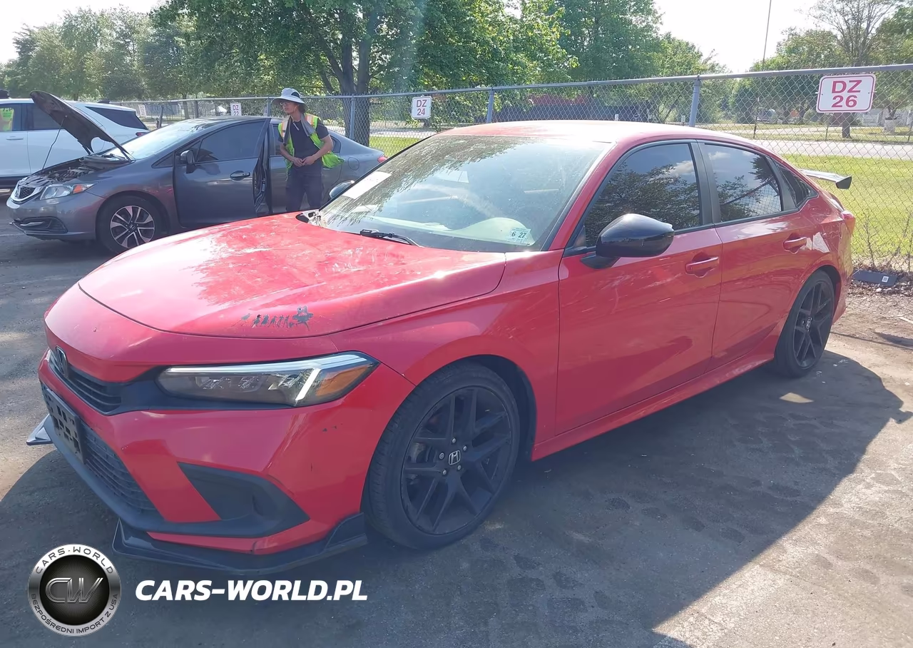 2022 Honda Civic Sport VIN:2HGFE2F5XNH587404 - 2