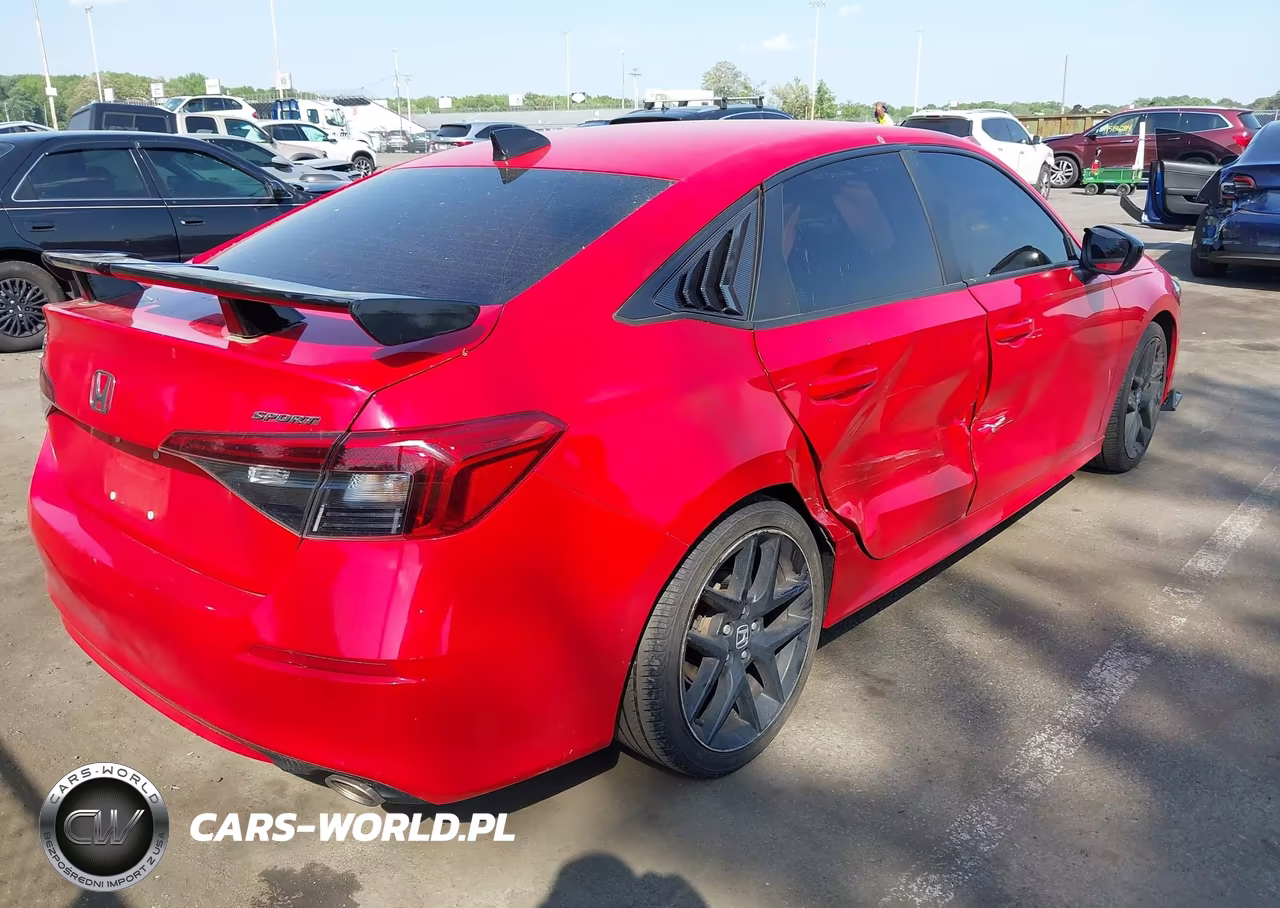 2022 Honda Civic Sport VIN:2HGFE2F5XNH587404 - 4
