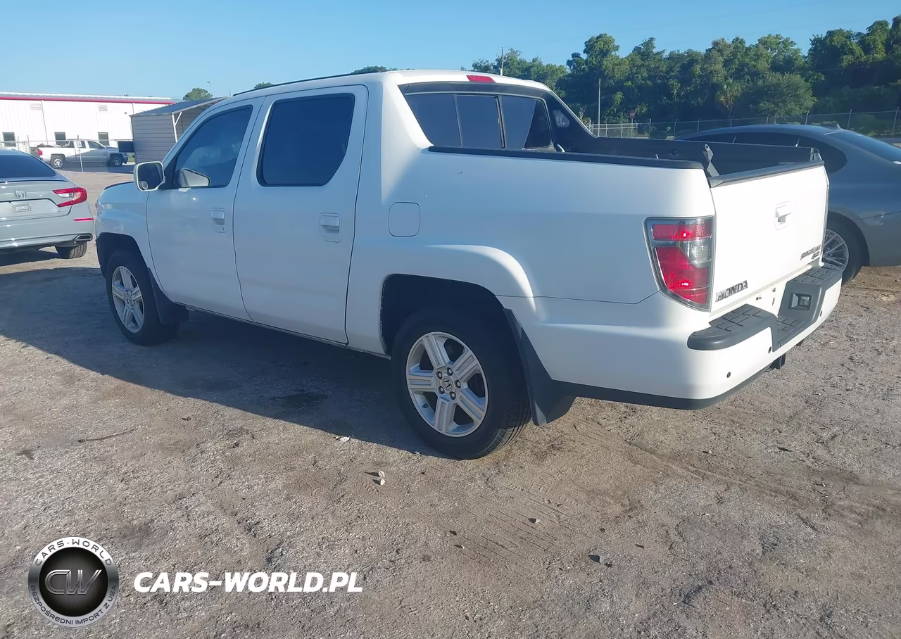 2012 Honda Ridgeline Rtl VIN:5FPYK1F55CB460077 - 3