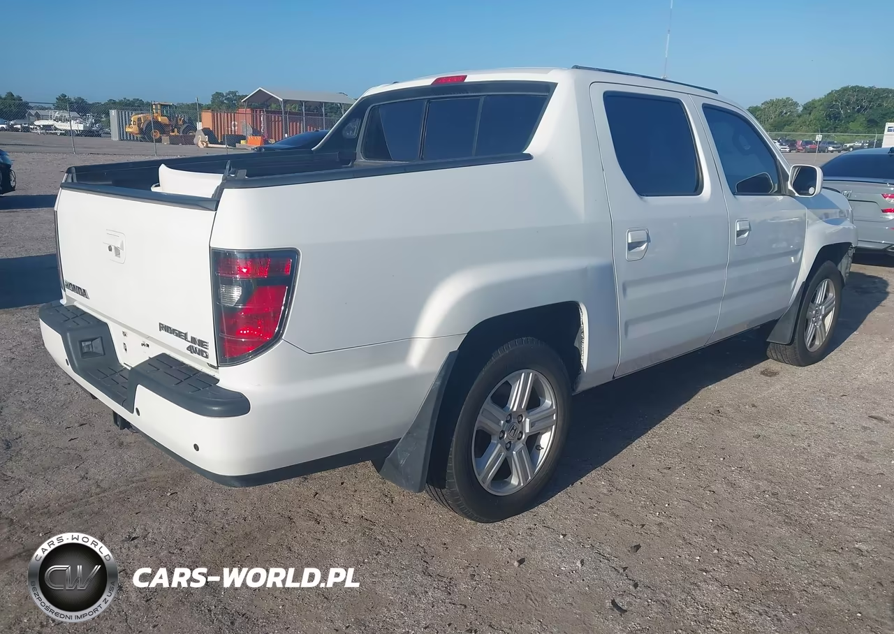 2012 Honda Ridgeline Rtl VIN:5FPYK1F55CB460077 - 4