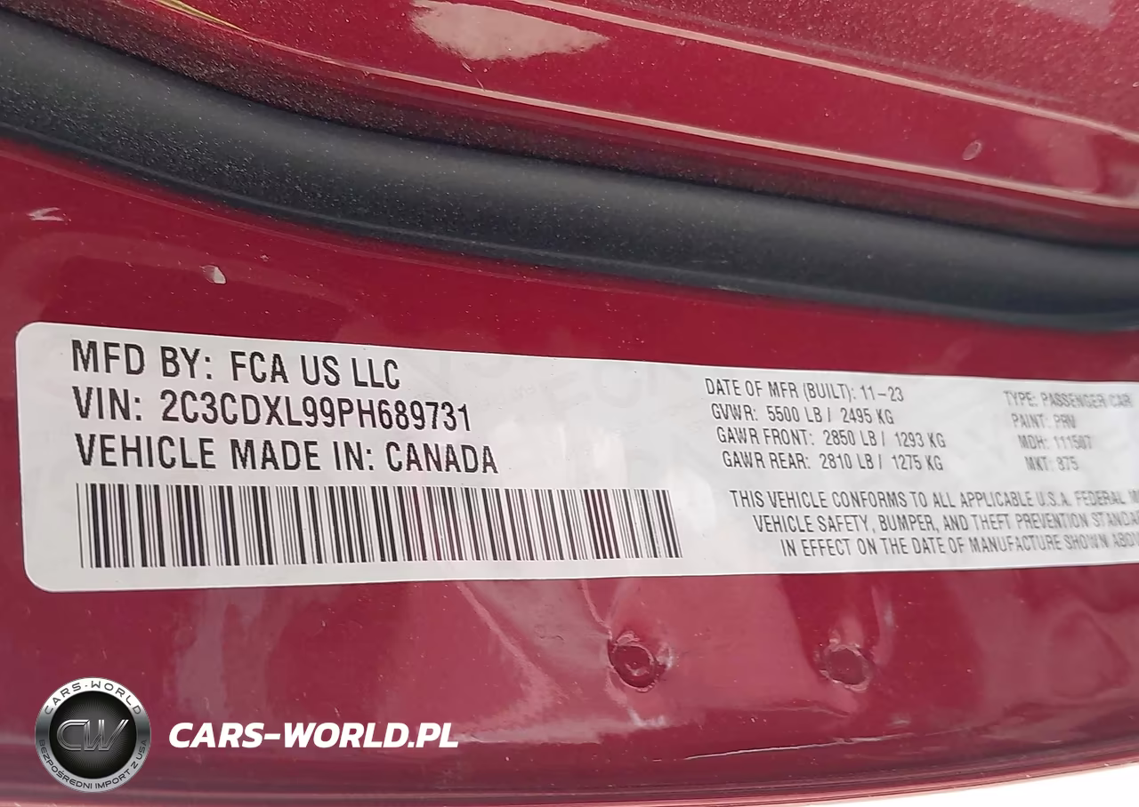 2023 Dodge Charger Srt Jailbreak VIN:2C3CDXL99PH689731 - 9