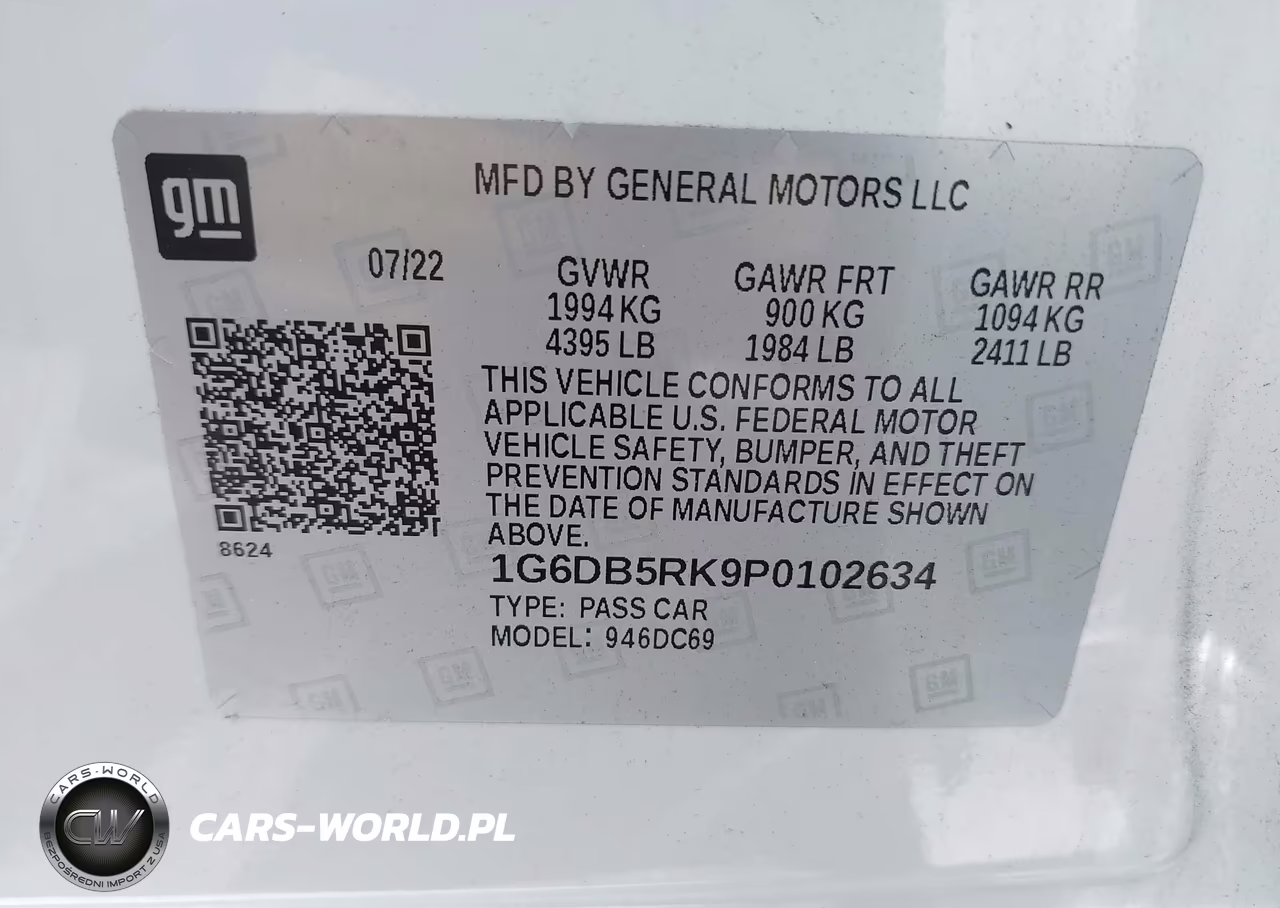 2023 Cadillac Ct4 Premium Luxury VIN:1G6DB5RK9P0102634 - 9