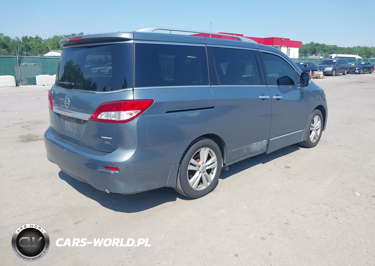 2012 Nissan Quest Sl VIN:JN8AE2KP9C9038827 - 4