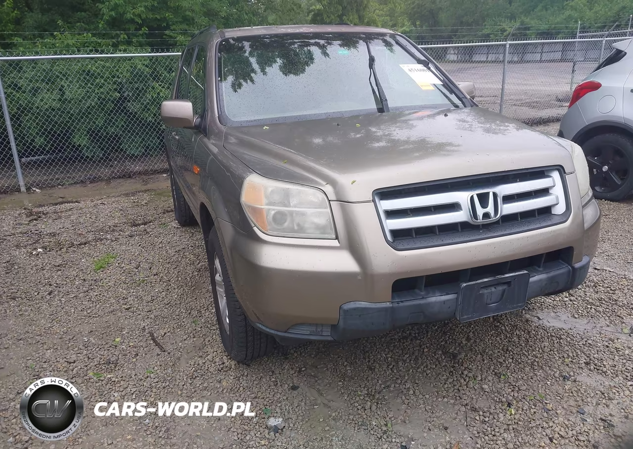 2008 Honda Pilot Vp VIN:5FNYF28288B005723 - 6