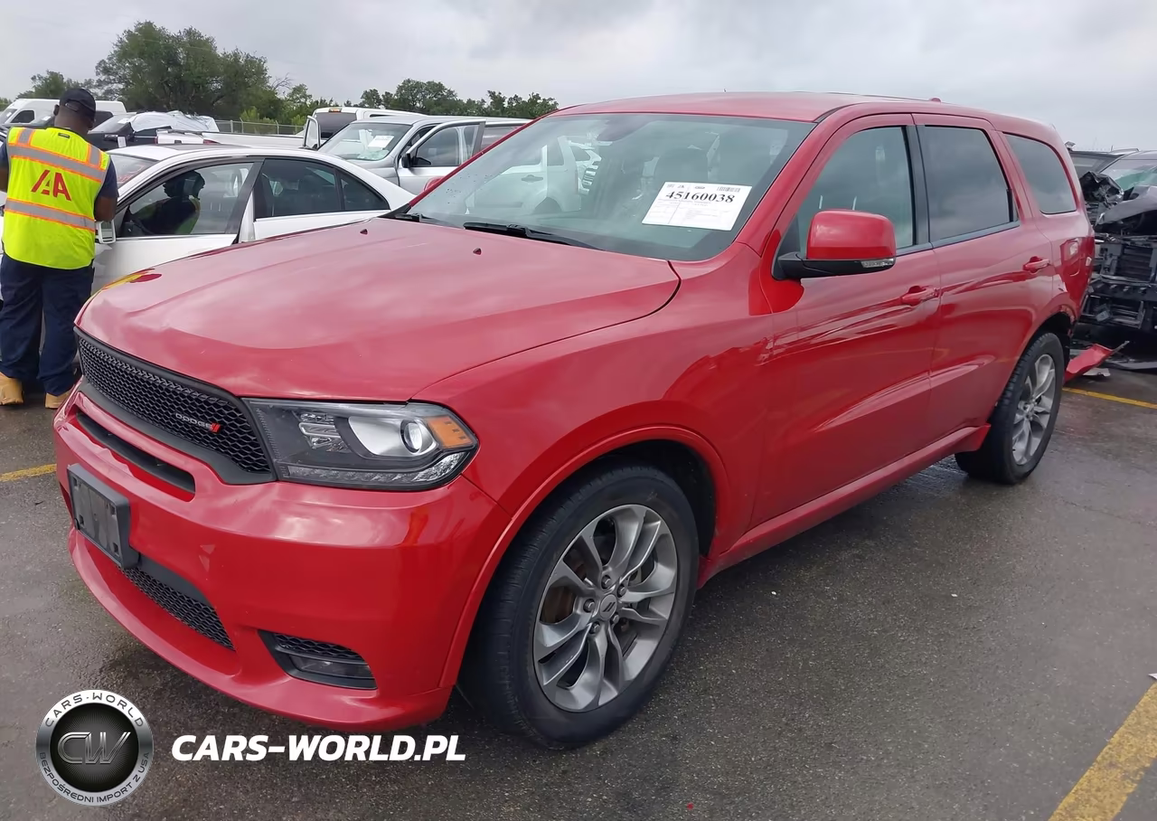 2019 Dodge Durango Gt Plus VIN:1C4RDHDG5KC662885 - 2