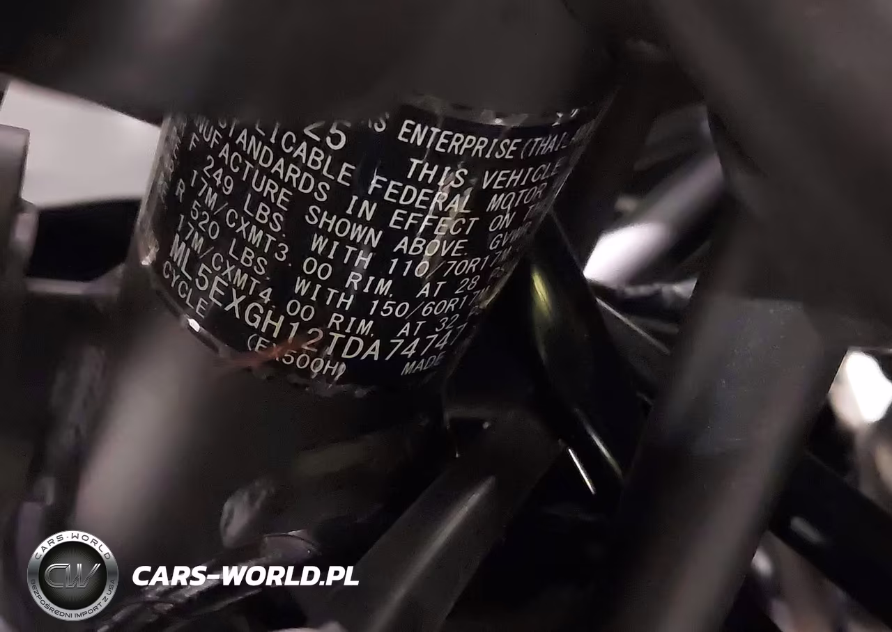 2026 Kawasaki Ex500 H VIN:ML5EXGH12TDA74747 - 10
