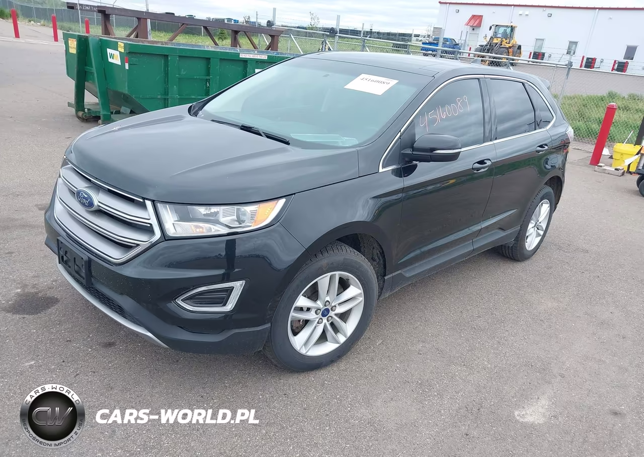2015 Ford Edge Sel VIN:2FMTK4J85FBB71347 - 2