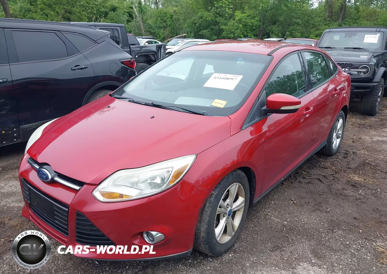 2012 Ford Focus Se VIN:1FAHP3F27CL362733 - 2