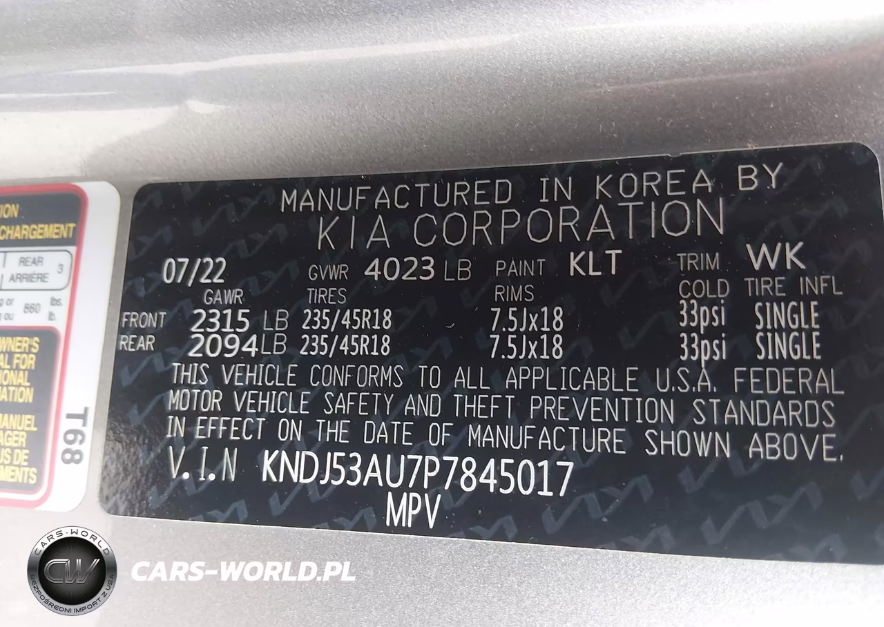 2023 Kia Soul Gt-Line VIN:KNDJ53AU7P7845017 - 9