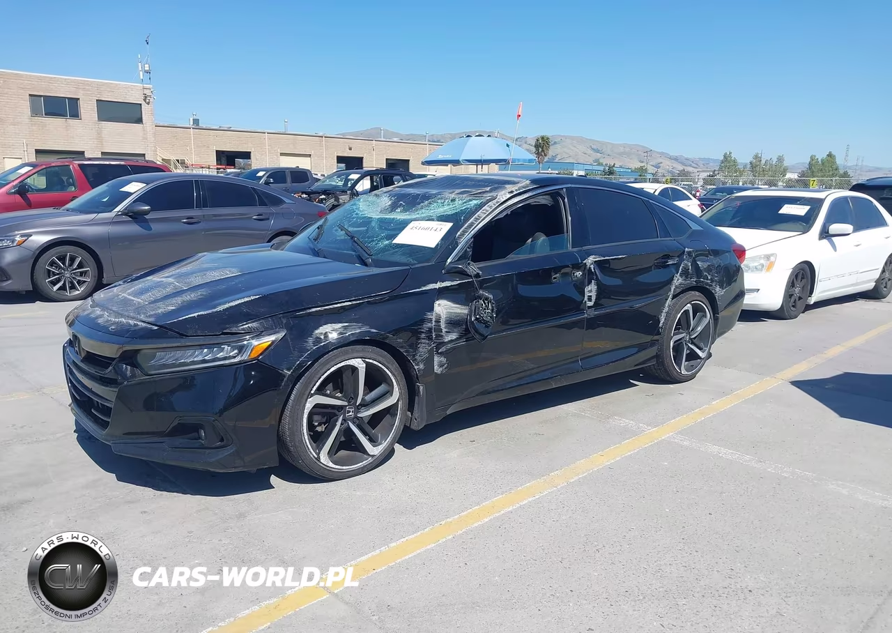 2021 Honda Accord Sport VIN:1HGCV1F34MA110184 - 2