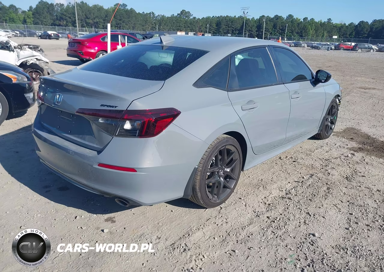 2026 Honda Civic Sport VIN:2HGFE2F57TH557158 - 4