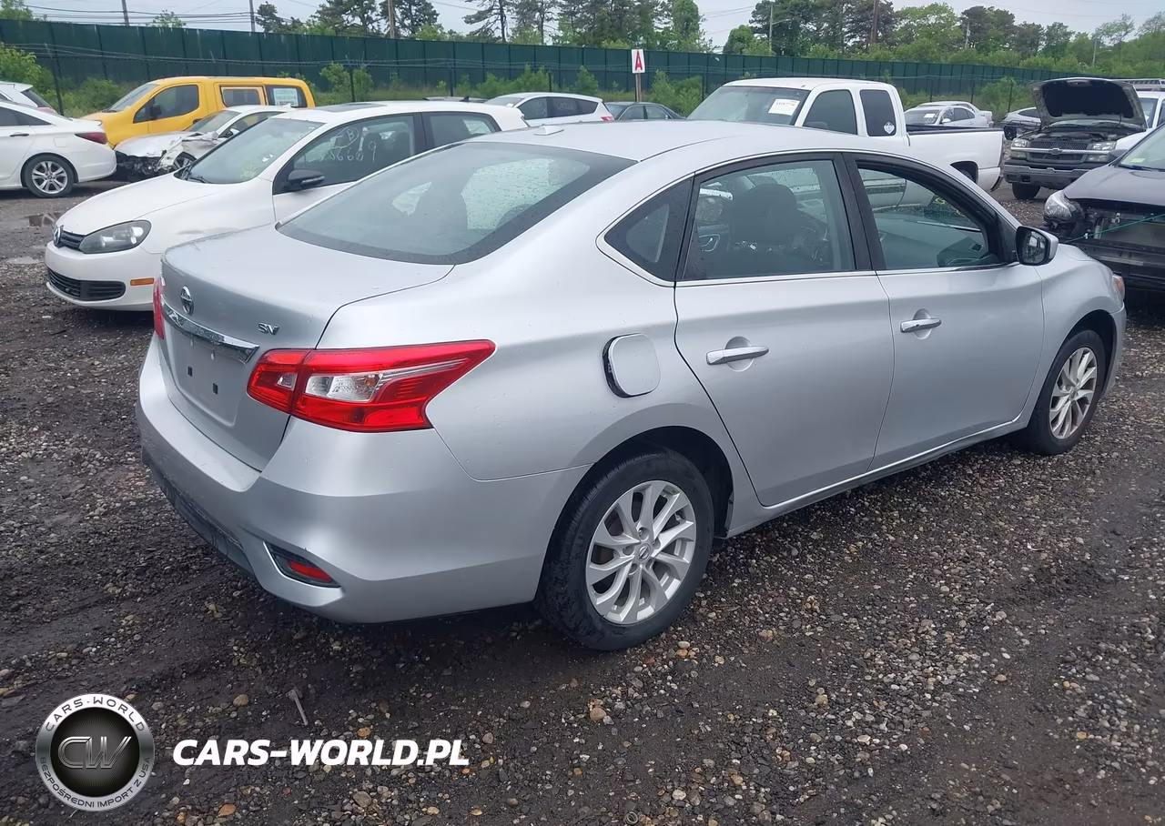 2019 Nissan Sentra Sv VIN:3N1AB7AP1KY392629 - 4