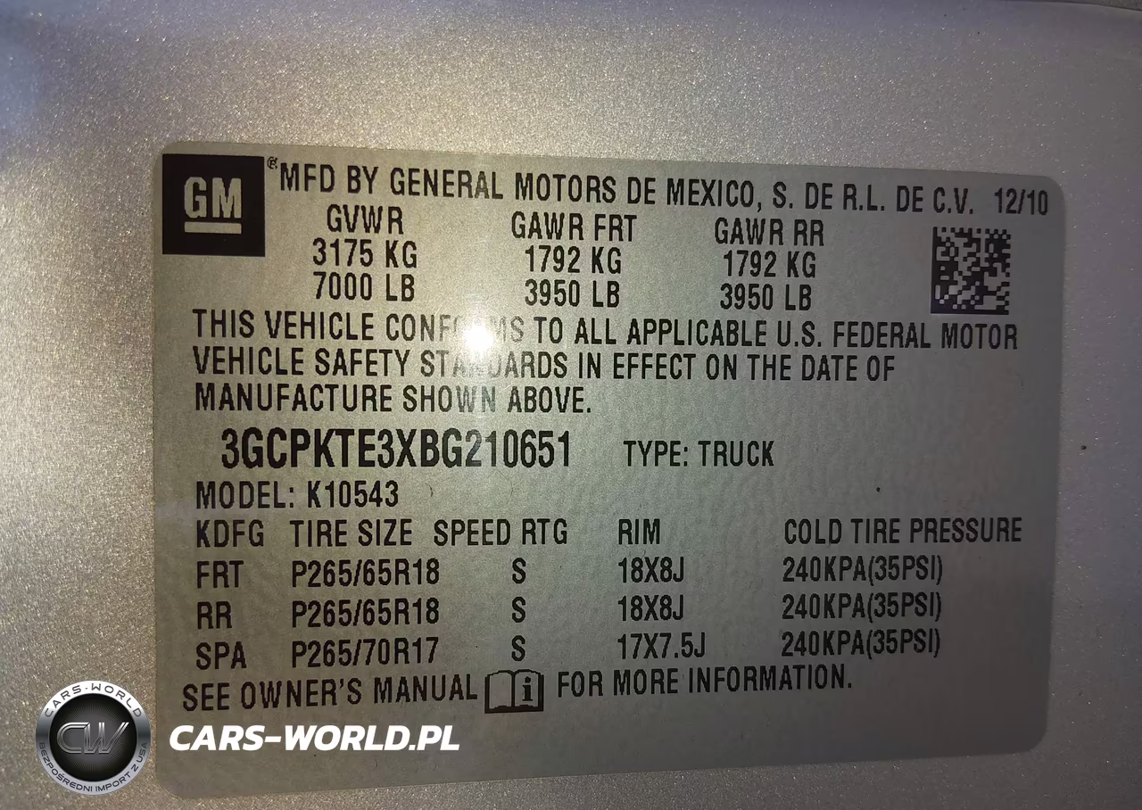 2011 Chevrolet Silverado 1500 Ltz VIN:3GCPKTE3XBG210651 - 9