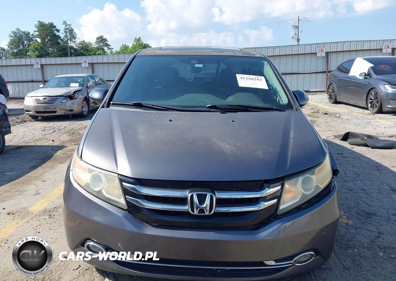 2014 Honda Odyssey Touring-Touring Elite VIN:5FNRL5H93EB009895 - 12