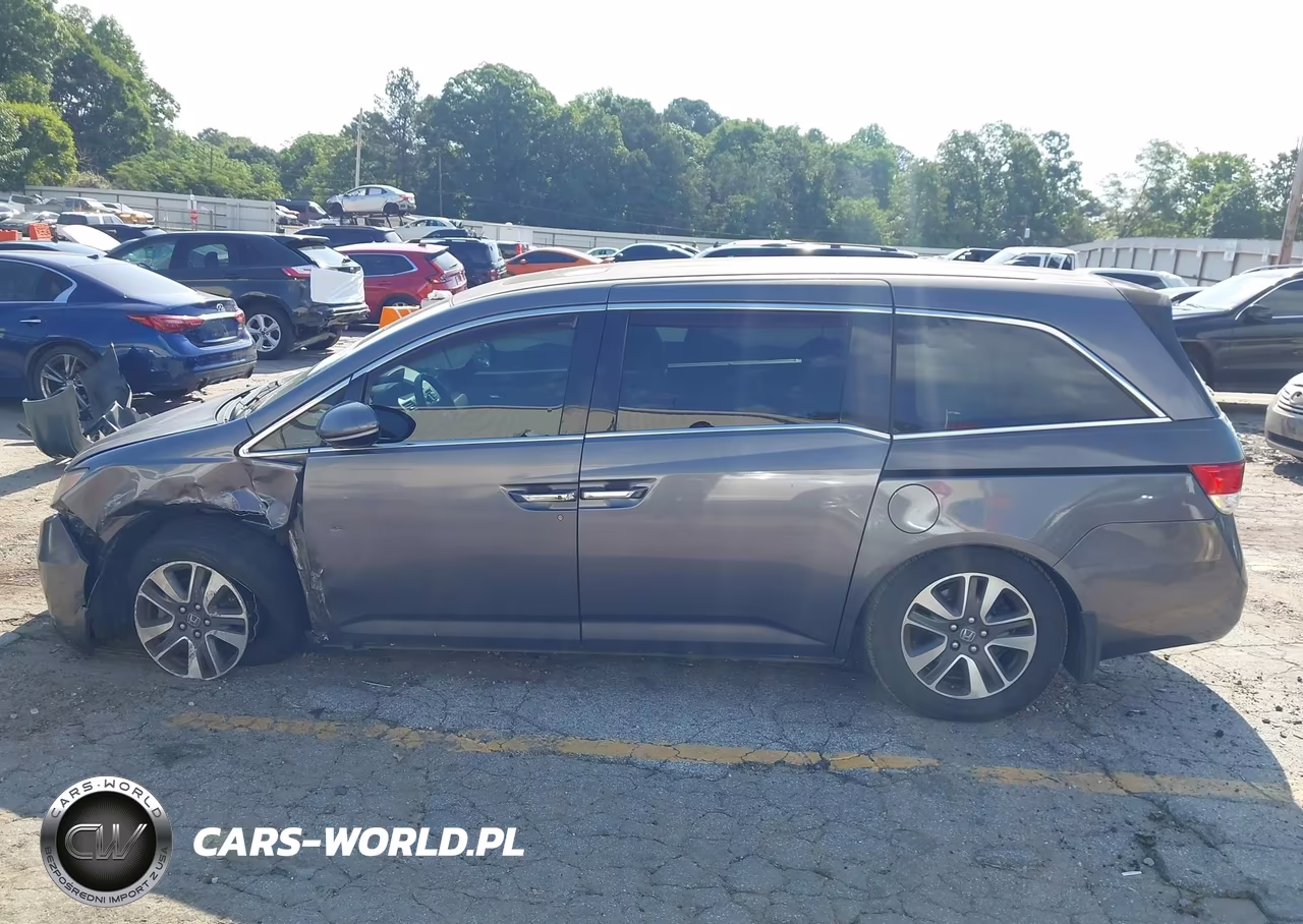 2014 Honda Odyssey Touring-Touring Elite VIN:5FNRL5H93EB009895 - 14
