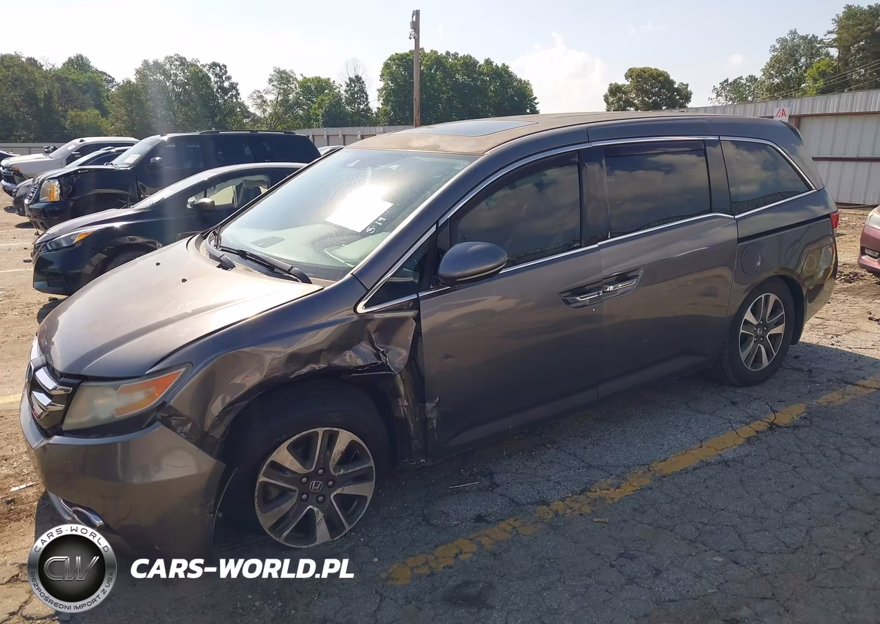 2014 Honda Odyssey Touring-Touring Elite VIN:5FNRL5H93EB009895 - 2