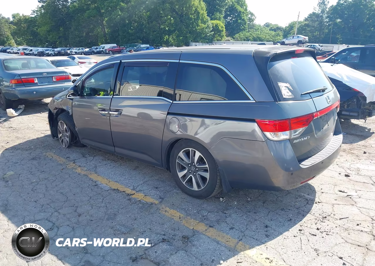 2014 Honda Odyssey Touring-Touring Elite VIN:5FNRL5H93EB009895 - 3