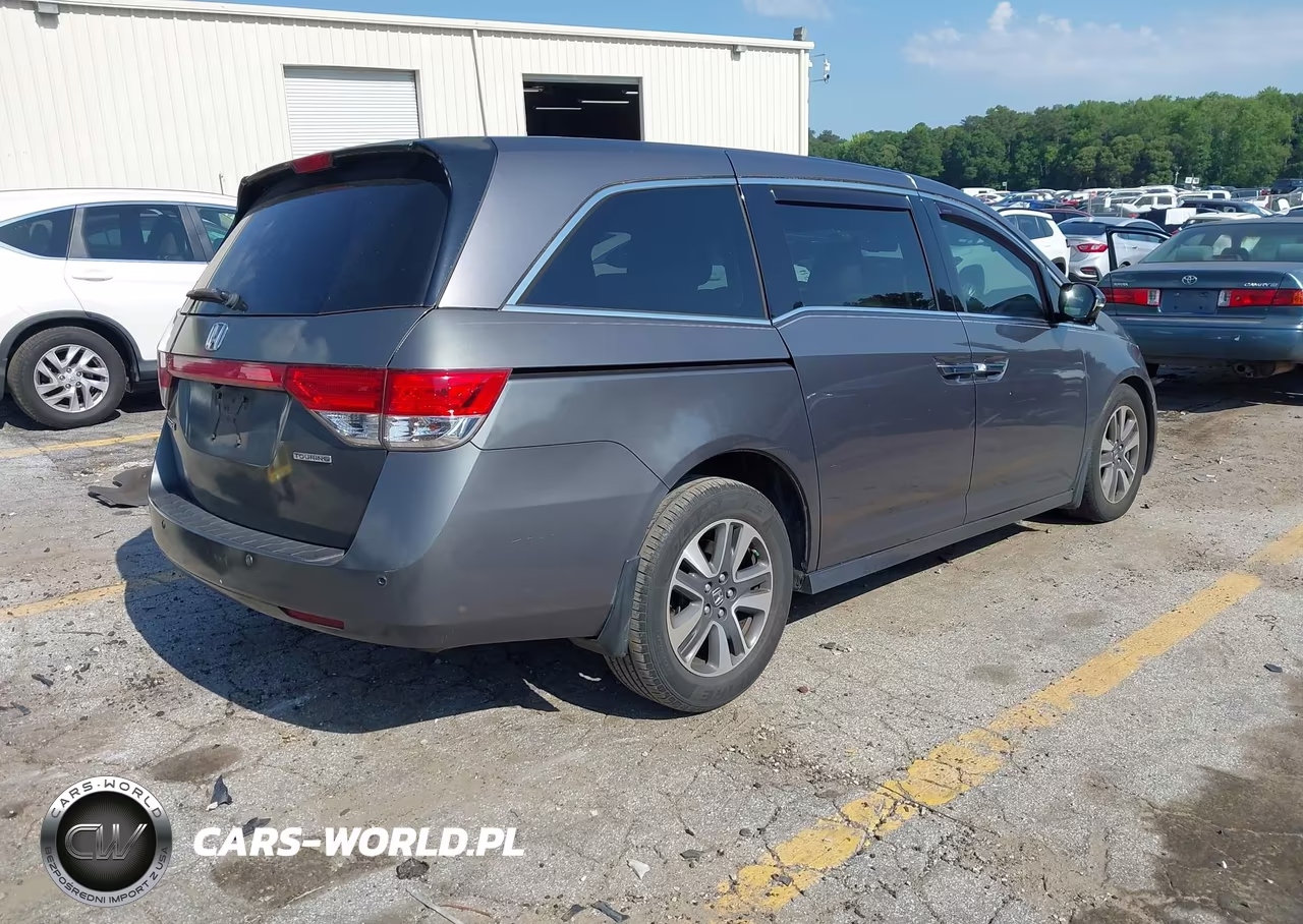 2014 Honda Odyssey Touring-Touring Elite VIN:5FNRL5H93EB009895 - 4