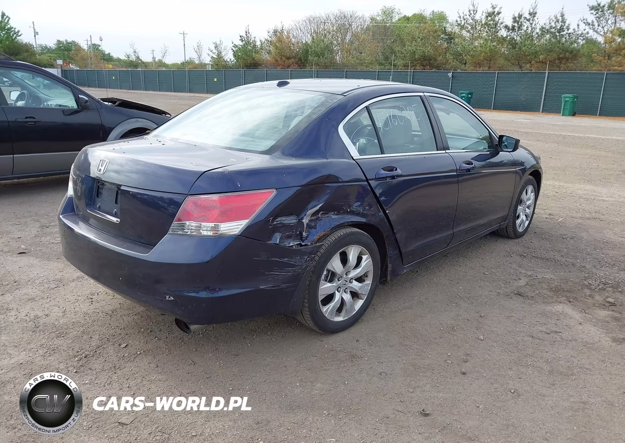 2008 Honda Accord 2.4 Ex-L VIN:1HGCP26888A040402 - 4