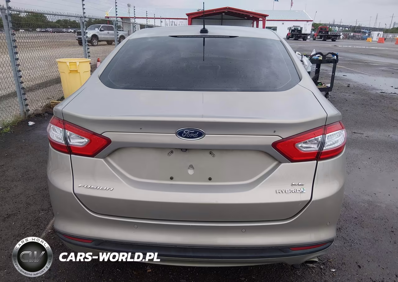 2015 Ford Fusion Hybrid Se VIN:3FA6P0LUXFR263499 - 15