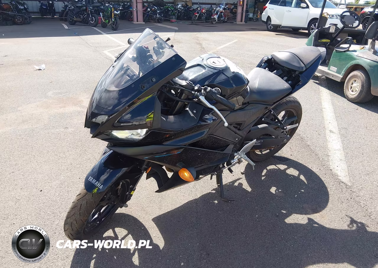 2023 Yamaha Yzfr3 A VIN:MH3RH18Y6PK012153 - 2