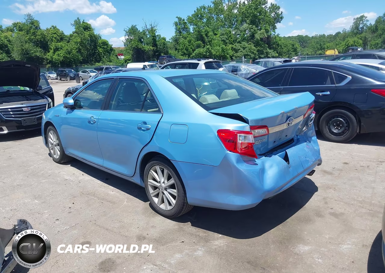 2013 Toyota Camry Hybrid Xle VIN:4T1BD1FKXDU077058 - 3