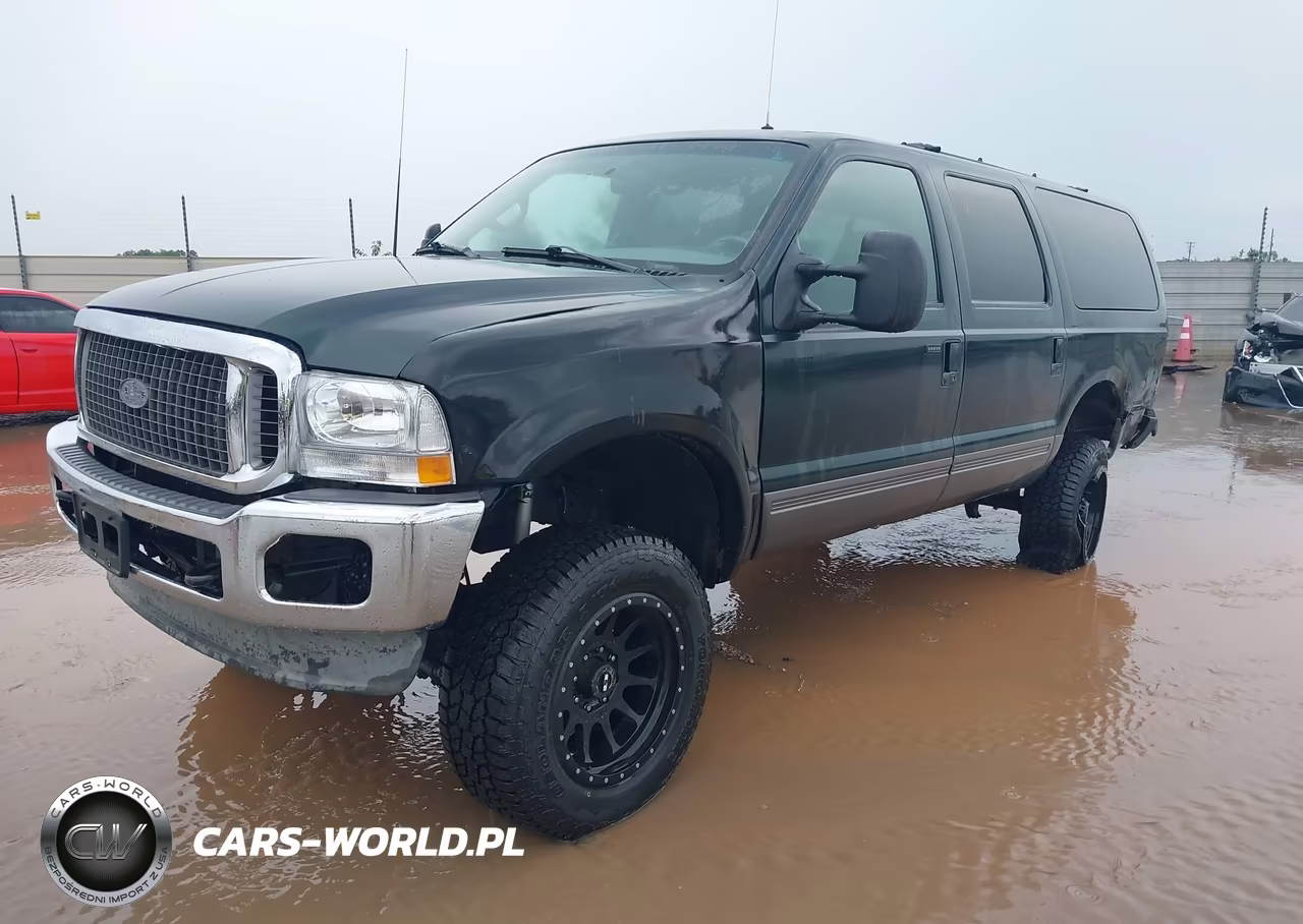 2002 Ford Excursion Xlt VIN:1FMSU41F62EB66502 - 2