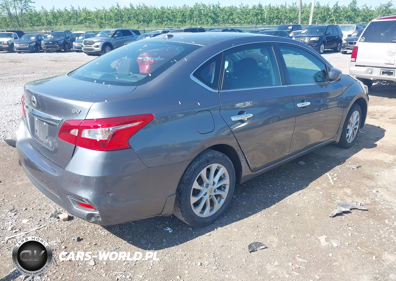 2019 Nissan Sentra Sv VIN:3N1AB7AP3KL614214 - 4