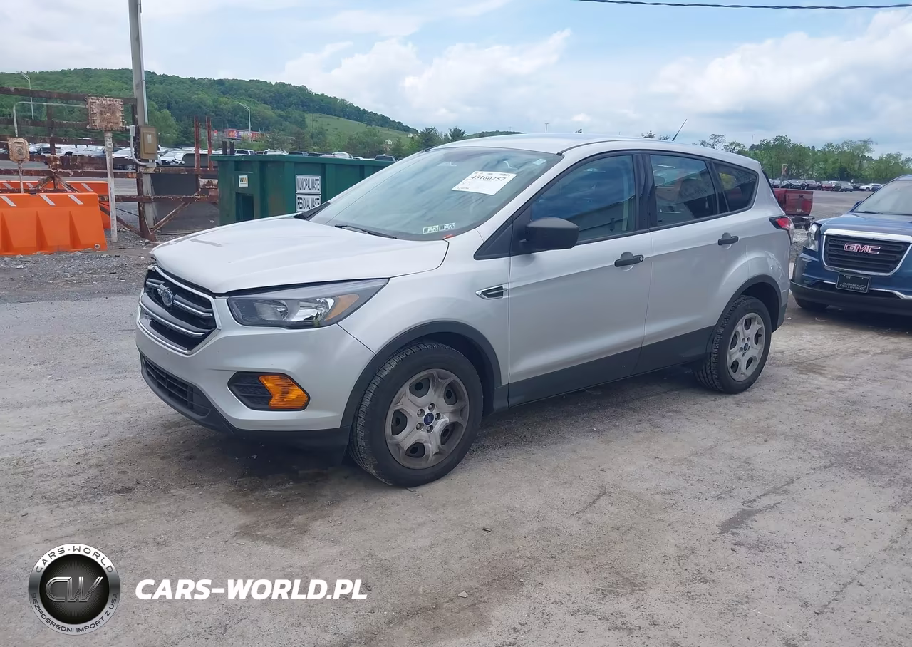 2018 Ford Escape S VIN:1FMCU0F76JUA48162 - 2