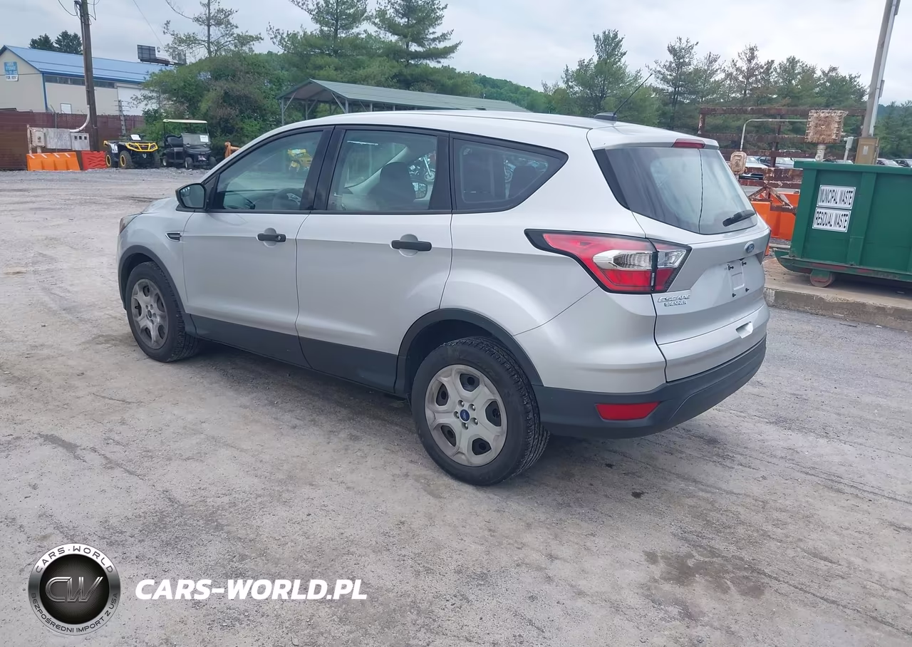 2018 Ford Escape S VIN:1FMCU0F76JUA48162 - 3