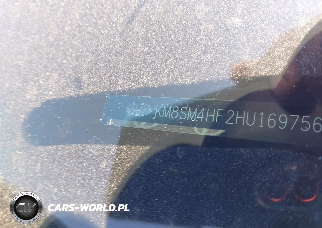 2017 Hyundai Santa Fe Se VIN:KM8SM4HF2HU169756 - 9