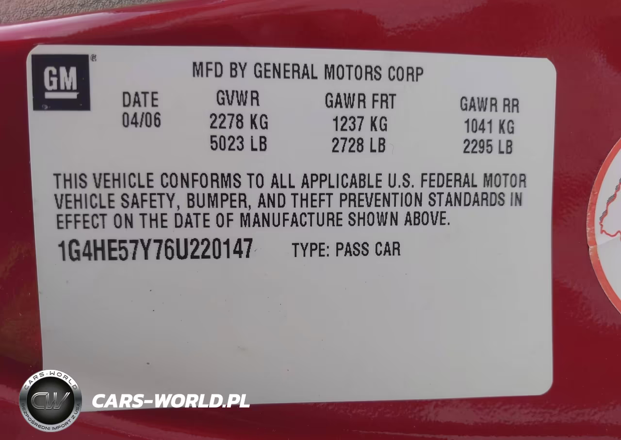 2006 Buick Lucerne Cxs VIN:1G4HE57Y76U220147 - 9