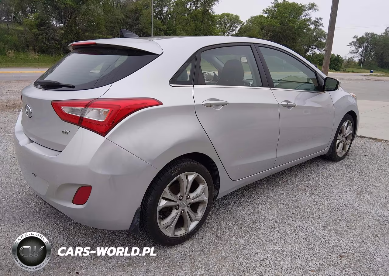2014 Hyundai Elantra Gt VIN:KMHD35LH5EU170681 - 4