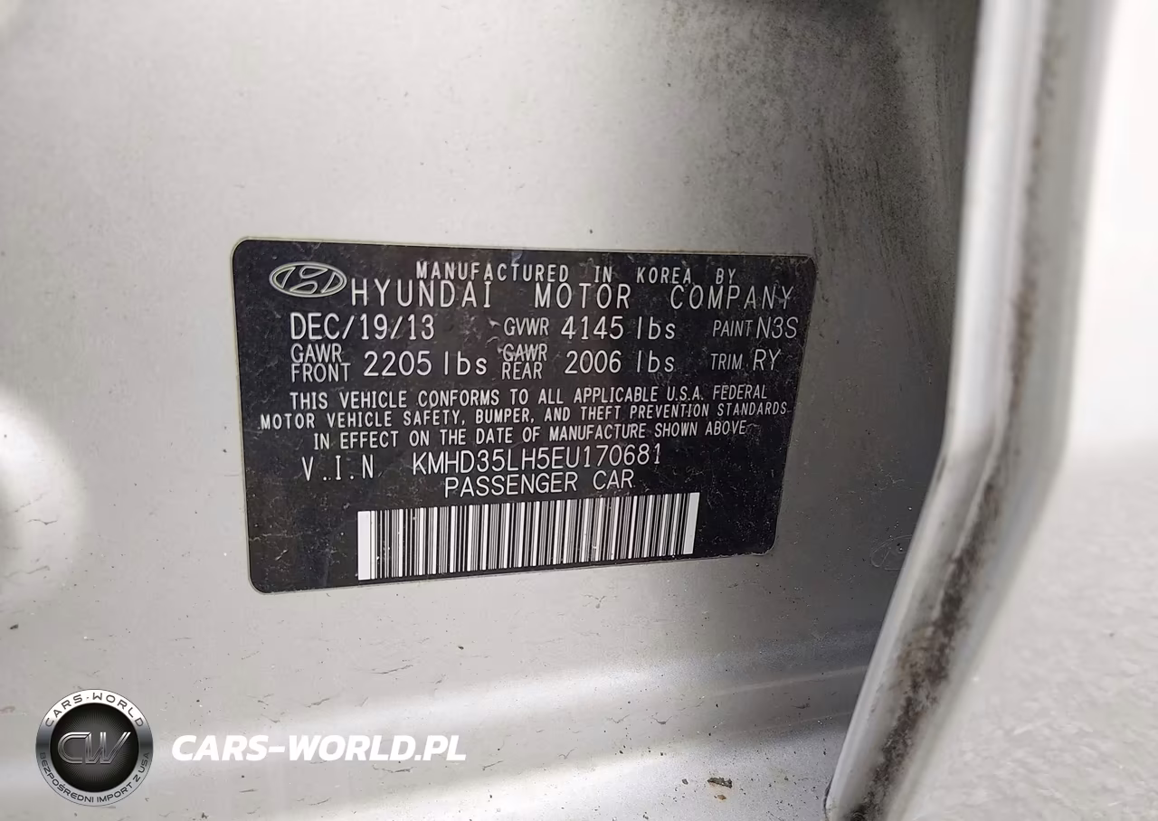 2014 Hyundai Elantra Gt VIN:KMHD35LH5EU170681 - 9