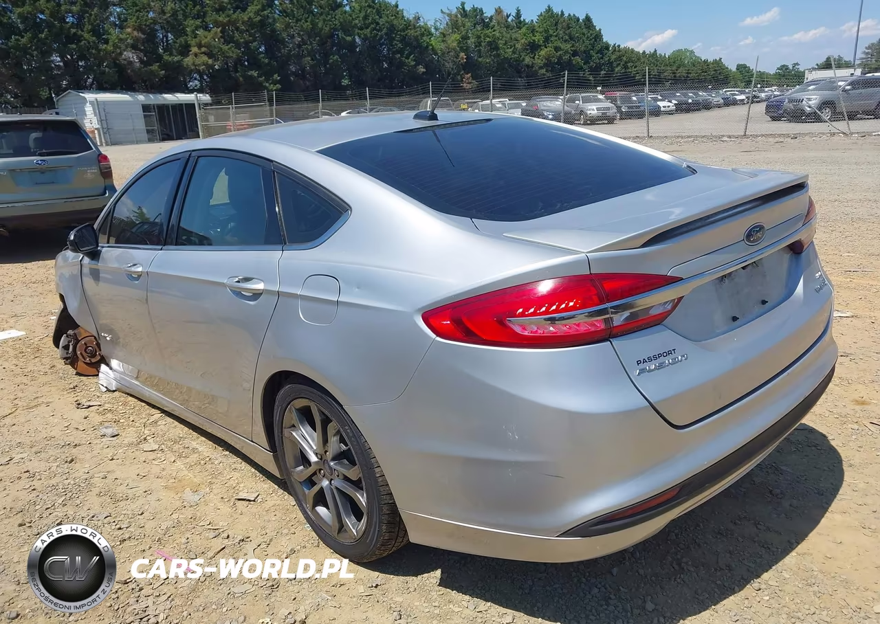2017 Ford Fusion Hybrid Se VIN:3FA6P0LU5HR382175 - 3