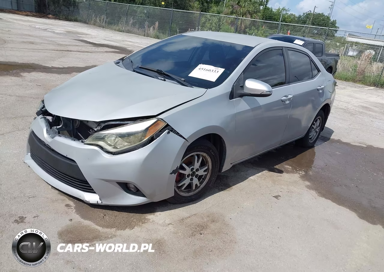 2014 Toyota Corolla Le VIN:2T1BURHEXEC133346 - 2