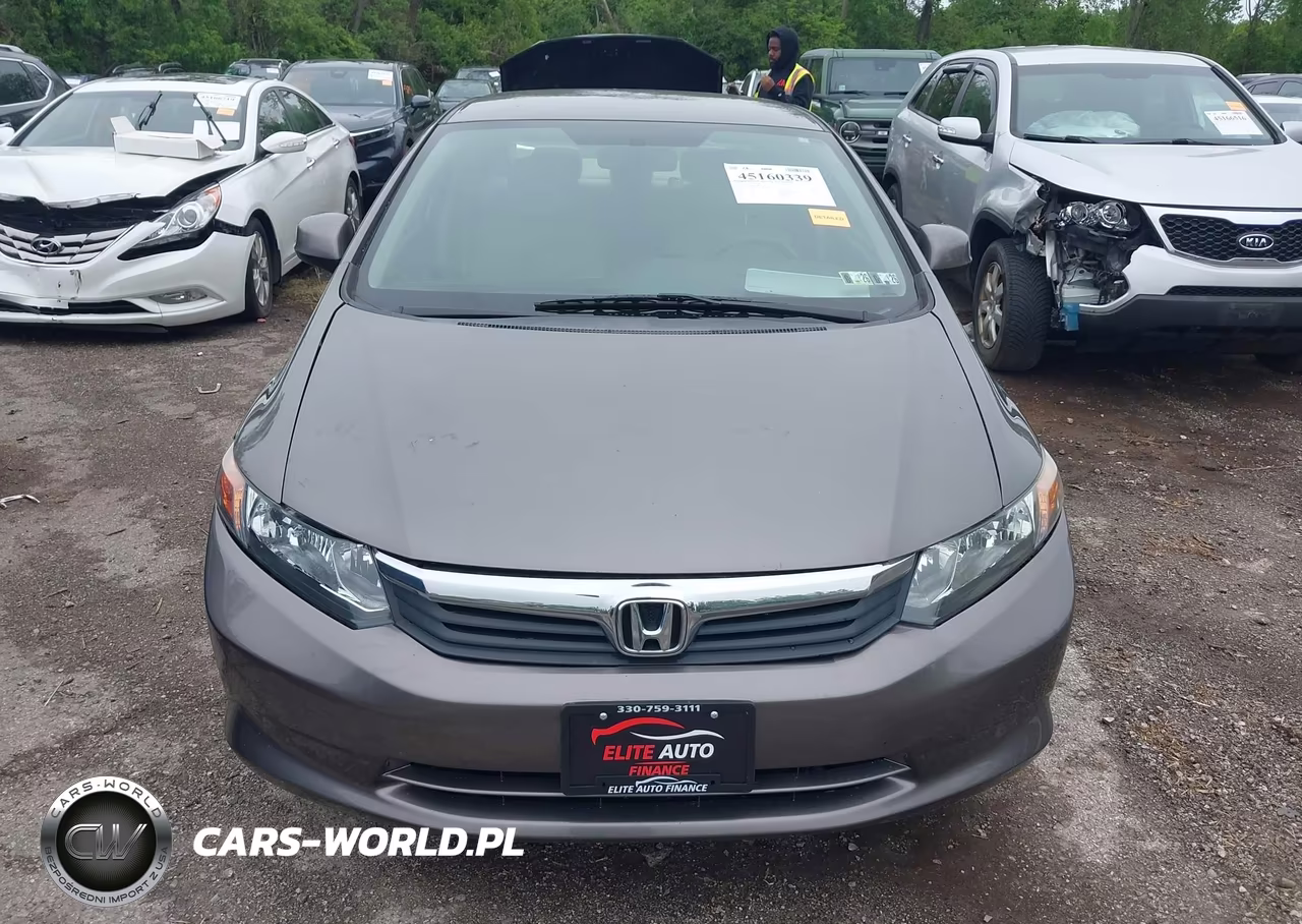 2012 Honda Civic Lx VIN:19XFB2F59CE383421 - 12
