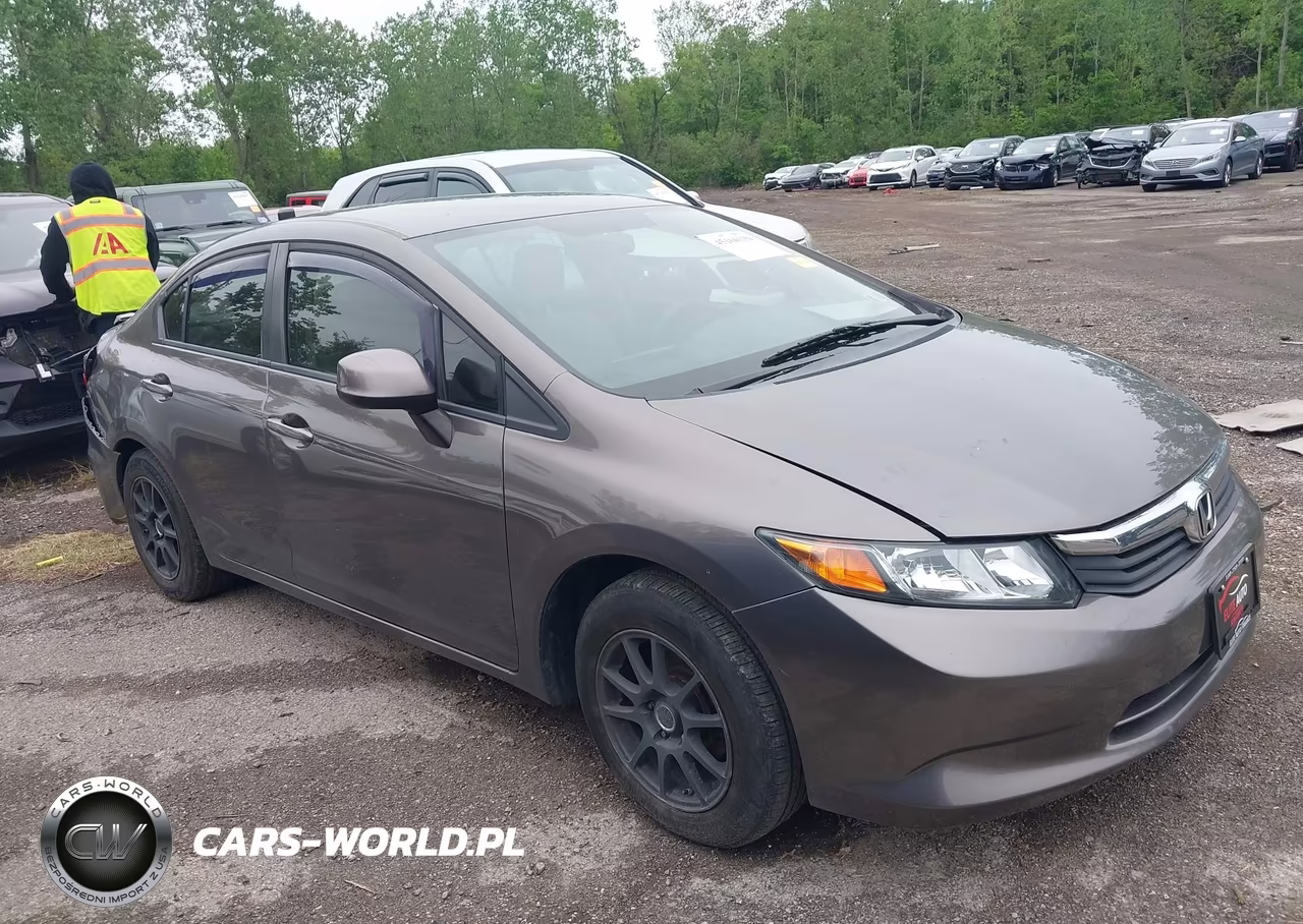 2012 Honda Civic Lx VIN:19XFB2F59CE383421 - 13