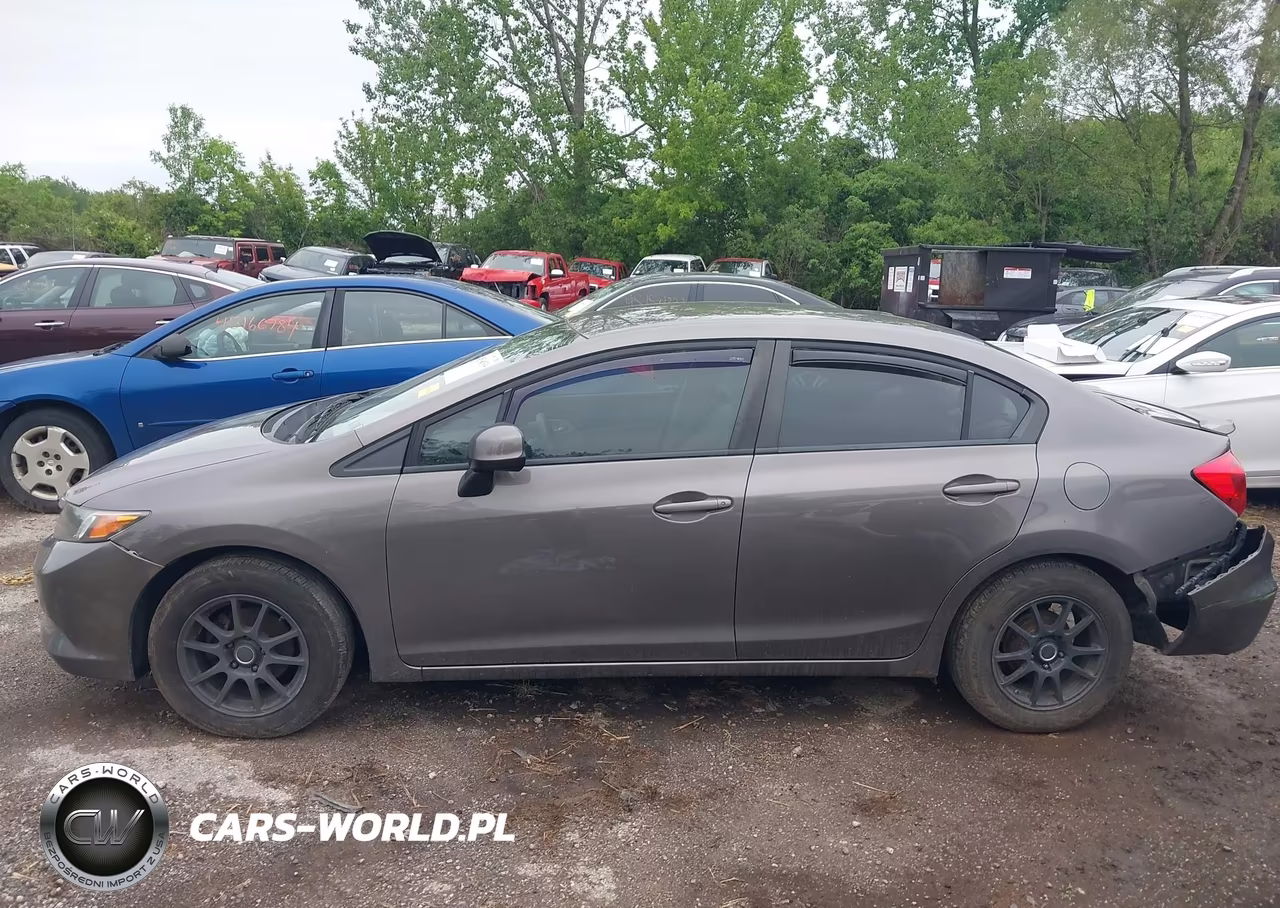 2012 Honda Civic Lx VIN:19XFB2F59CE383421 - 14