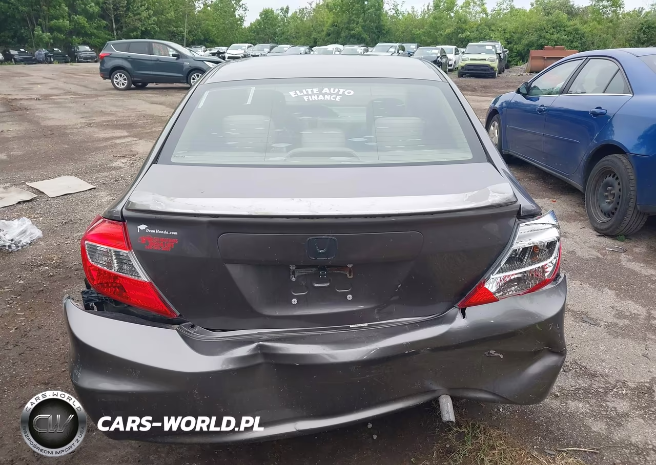 2012 Honda Civic Lx VIN:19XFB2F59CE383421 - 16